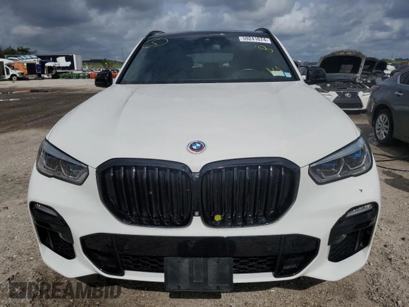 2020 BMW X5 M50i with VIN 5UXJU4C07L9C31149, listed as a Copart auction lot 59241674 with 39,809 mi miles and Non Repairable. Bid and sale history available at carsss.com. Image 5.