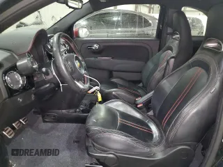 2017 FIAT 500 Abarth z VIN 3C3CFFFH4HT515419, wystawiony jako Copart lot #88055005 z przebiegiem 43 302 mil mil oraz Szkody całkowita. Historia ofert i sprzedaży dostępna na DreamBid. Obrazek 7.
