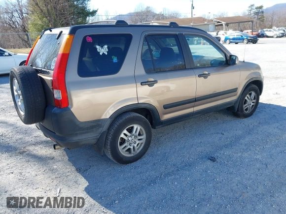 2002 Honda CR-V EX with VIN JHLRD78842C059829, listed as a IAAI auction lot 41687910 with 303,313 mi miles. Bid and sale history available at carsss.com. Image 4.