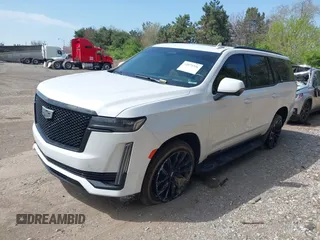 2023 Cadillac Escalade 4WD Sport z VIN 1GYS4EKL9PR394714, wystawiony jako IAAI lot #42074356 z przebiegiem 48 404 mil mil oraz . Historia ofert i sprzedaży dostępna na DreamBid. Obrazek 2.
