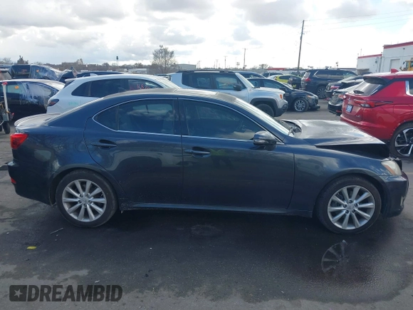 2010 Lexus IS 250 with VIN JTHBF5C25A2094320, listed as a IAAI auction lot 41725606 with 90,241 mi miles. Bid and sale history available at carsss.com. Image 13.