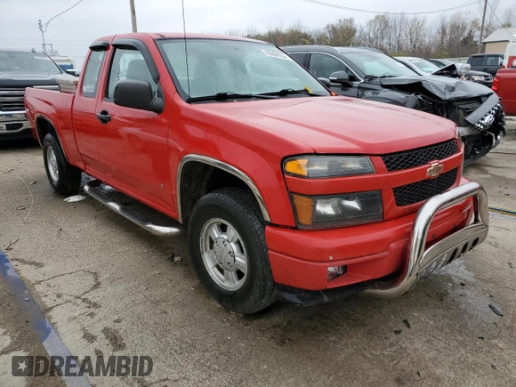 2008 Chevrolet Colorado LS with VIN 1GCCS19E488119131, listed as a Copart auction lot 80084954 with 121,142 mi miles and Salvage Title. Bid and sale history available at carsss.com. Image 4.