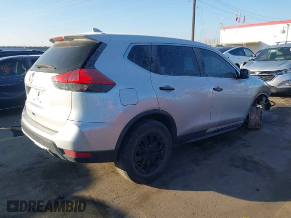 2018 Nissan Rogue S with VIN KNMAT2MT3JP533643, listed as a IAAI auction lot 41342339 with 156,925 mi miles. Bid and sale history available at carsss.com. Image 4.