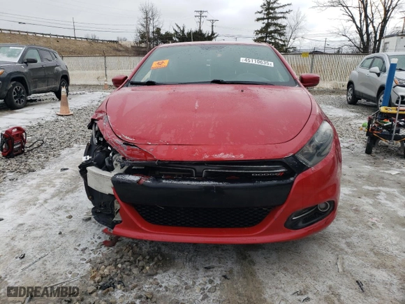 2013 Dodge Dart GT with VIN 1C3CDFCB2DD325091, listed as a Copart auction lot 45110635 with 142,583 mi miles and Salvage Title. Bid and sale history available at carsss.com. Image 5.