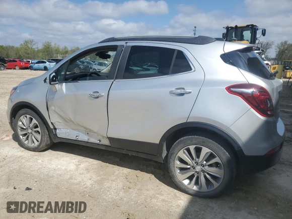 2018 Buick Encore Preferred with VIN KL4CJASB7JB657005, listed as a Copart auction lot 53558775 with 165,353 mi miles and Salvage Title. Bid and sale history available at DreamBid. Image 2.