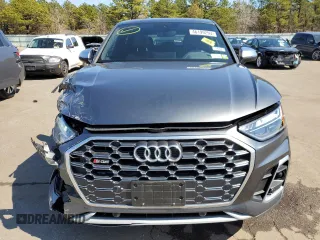 2022 Audi SQ5 Sportback Premium with VIN WA114AFY9N2038747, listed as a Copart auction lot 46199293 with 14,744 mi miles and . Bid and sale history available at DreamBid. Image 5.