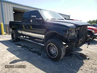 2005 Ford F-250 XL with VIN 1FTSX21P65EA75047, listed as a Copart auction lot 62012695 with 196,409 mi miles and Salvage title. Bid and sale history available at DreamBid. Image 4.