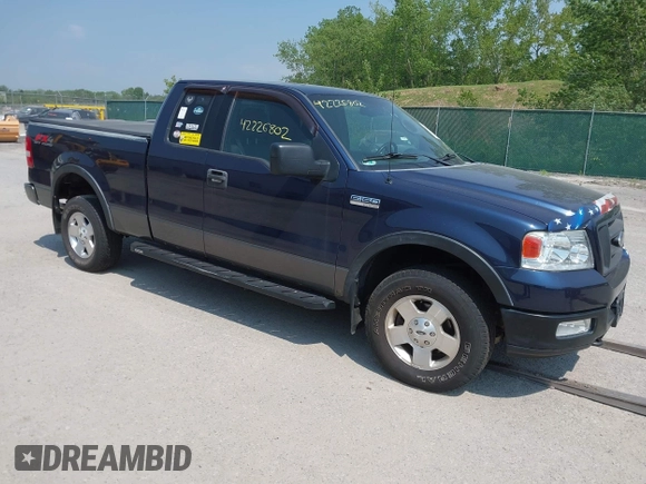 2004 Ford F-150 XLT с VIN 1FTPX14554NB36512, выставлен на аукционе IAAI как лот 42226802 с пробегом 96 936 миль миль и . История ставок и продаж доступна на DreamBid. Изображение 1.