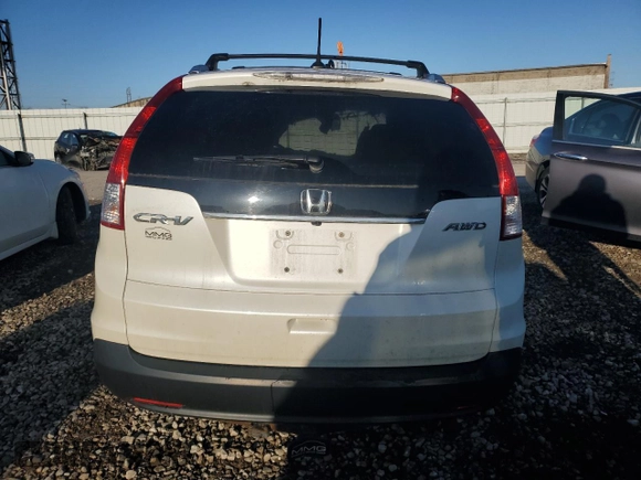 2012 Honda CR-V EX-L with VIN 5J6RM4H70CL034649, listed as a Copart auction lot 49662335 with Not Provided miles and Salvage Title. Bid and sale history available at carsss.com. Image 6.