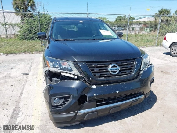 2019 Nissan Pathfinder SL with VIN 5N1DR2MN9KC599969, listed as a IAAI auction lot 41852389 with 186,285 mi miles. Bid and sale history available at carsss.com. Image 6.