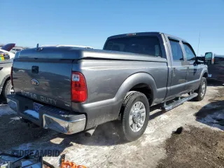 2011 Ford F-250 XL with VIN 1FT7W2A68BEC66321, listed as a Copart auction lot 46033415 with 184,567 mi miles and Salvage Title. Bid and sale history available at carsss.com. Image 3.