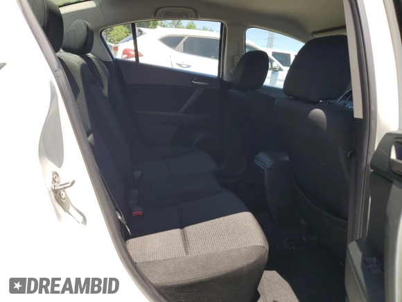 2013 Mazda 3 i Touring with VIN JM1BL1V77D1766125, listed as a Copart auction lot 53428765 with 84,861 mi miles and Non Repairable. Bid and sale history available at DreamBid. Image 10.