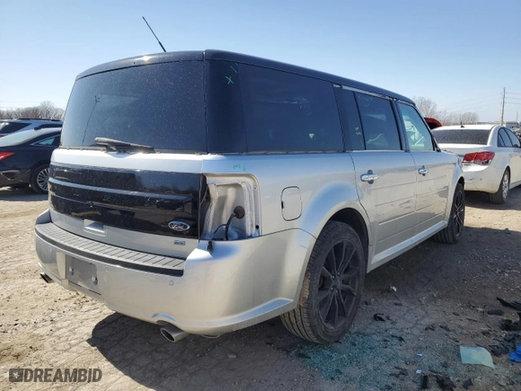 2019 Ford Flex SEL with VIN 2FMHK6C86KBA12992, listed as a Copart auction lot 48128225 with 72,350 mi miles and Salvage Title. Bid and sale history available at carsss.com. Image 3.