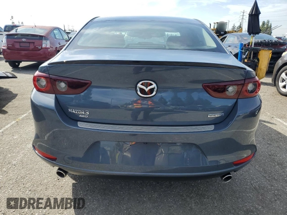 2024 Mazda 3 S Carbon Edition with VIN 3MZBPBCM1RM408173, listed as a Copart auction lot 48551675 with 451 mi miles and Clean title. Bid and sale history available at DreamBid. Image 6.