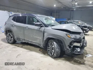 2023 Jeep Compass Limited with VIN 3C4NJDCN0PT537837, listed as a Copart auction lot 42515405 with 31,147 mi miles and Salvage Title. Bid and sale history available at DreamBid. Image 4.