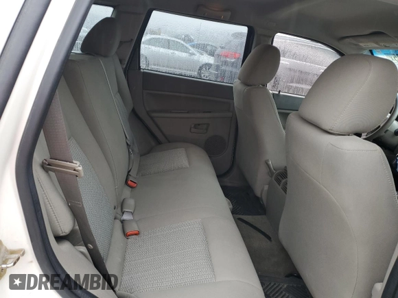2007 Jeep Grand Cherokee Laredo z VIN 1J8HR48P17C616924, wystawiony jako Copart lot #43390805 z przebiegiem 180 141 mil mil oraz Szkoda całkowita • Salvage title. Historia ofert i sprzedaży dostępna na DreamBid. Obrazek 11.