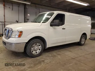 2013 Nissan NV S with VIN 1N6BF0KM2DN109430, listed as a Copart auction lot 43142315 with 148,998 mi miles and Salvage Title. Bid and sale history available at carsss.com. Image 1.