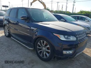 2015 Land Rover Range Rover Sport HSE with VIN SALWR2VF3FA534940, listed as a IAAI auction lot 42244094 with 38,438 mi miles and . Bid and sale history available at DreamBid. Image 1.