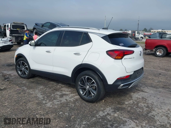 2020 Buick Encore GX Essence with VIN KL4MMFSL6LB107881, listed as a IAAI auction lot 41389955 with 42,308 mi miles and . Bid and sale history available at DreamBid. Image 3.