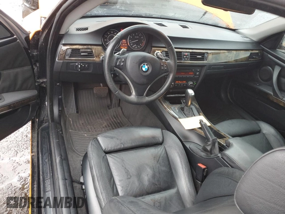 2008 BMW 3 Series 328i with VIN WBAWB33558P133916, listed as a Copart auction lot 86401824 with 117,987 mi miles and Salvage Title. Bid and sale history available at carsss.com. Image 8.
