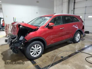 2017 Kia Sorento LX with VIN 5XYPGDA39HG280694, listed as a Copart auction lot 57222035 with 164,455 mi miles and Salvage title. Bid and sale history available at DreamBid. Image 1.