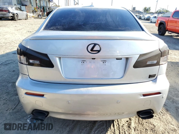 2008 Lexus IS F with VIN JTHBP262985002271, listed as a Copart auction lot 70432674 with 140,847 mi miles and Salvage title. Bid and sale history available at DreamBid. Image 6.