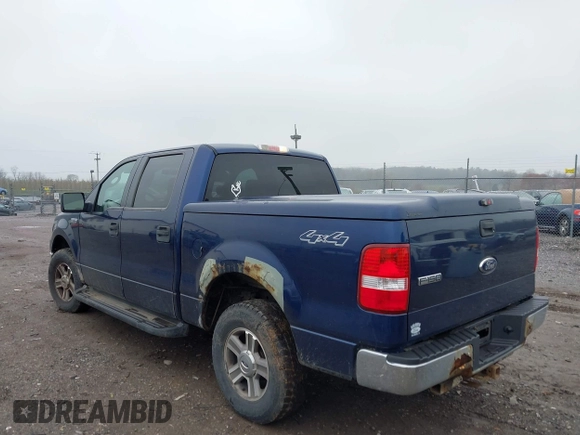 2008 Ford F-150 XL with VIN 1FTRW14W98FB93333, listed as a IAAI auction lot 41986773 with 167,637 mi miles. Bid and sale history available at carsss.com. Image 6.