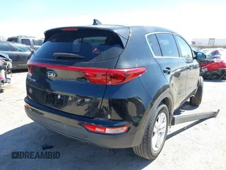 2017 Kia Sportage LX with VIN KNDPM3AC5H7139041, listed as a IAAI auction lot 41813276 with 56,154 mi miles. Bid and sale history available at carsss.com. Image 4.