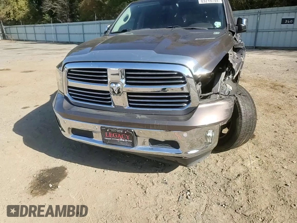 2018 Ram 1500 Big Horn with VIN 3C6RR6LTXJG194157, listed as a Copart auction lot 83219744 with 242,119 mi miles and Salvage Title. Bid and sale history available at carsss.com. Image 11.