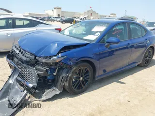 2025 Toyota Camry LE with VIN 4T1DAACK2SU135053, listed as a IAAI auction lot 42209547 with 4,068 mi miles and . Bid and sale history available at DreamBid. Image 2.
