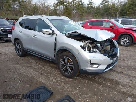 2017 Nissan Rogue S with VIN JN8AT2MV2HW285116, listed as a IAAI auction lot 41129853 with 95,605 mi miles and . Bid and sale history available at DreamBid. Image 1.