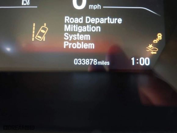 2018 Honda CR-V EX-L with VIN 2HKRW1H85JH504019, listed as a IAAI auction lot 40179782 with 33,878 mi miles. Bid and sale history available at carsss.com. Image 16.