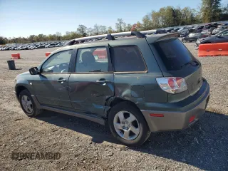 2004 Mitsubishi Outlander z VIN JA4LZ41FX4U057120, wystawiony jako Copart lot #76842914 z przebiegiem 109 281 mil mil oraz Szkoda całkowita • Salvage title. Historia ofert i sprzedaży dostępna na DreamBid. Obrazek 2.