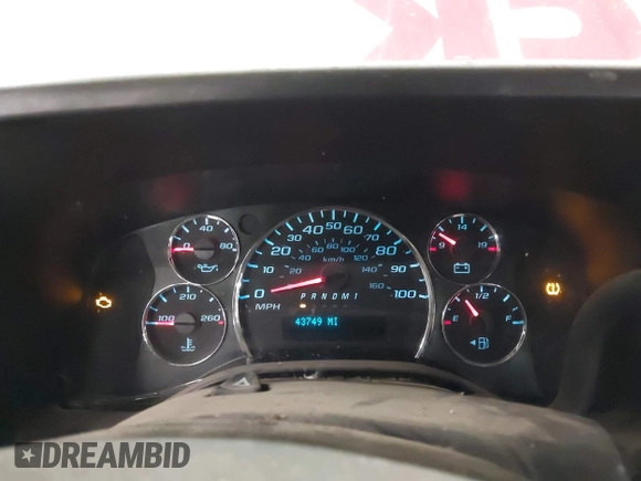 2019 Chevrolet Express Cargo with VIN 1GCWGAFG5K1321545, listed as a IAAI auction lot 41554480 with 43,749 mi miles and . Bid and sale history available at DreamBid. Image 7.