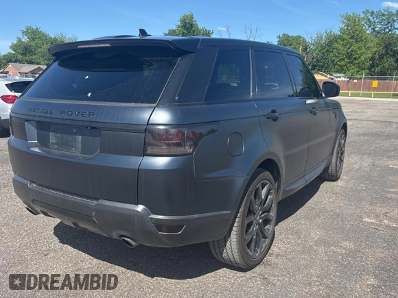 2016 Land Rover Range Rover Sport V8 Dynamic with VIN SALWR2EF7GA574309, listed as a Copart auction lot 55685005 with 142,160 mi miles and Clean Title. Bid and sale history available at carsss.com. Image 4.