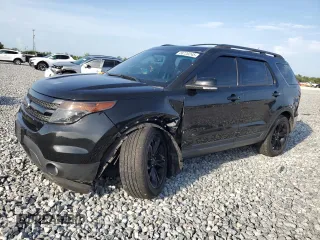 2015 Ford Explorer Sport with VIN 1FM5K8GT1FGA51937, listed as a Copart auction lot 58720245 with 111,575 mi miles and Salvage title. Bid and sale history available at DreamBid. Image 1.