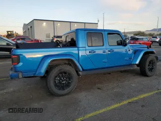 2023 Jeep Gladiator High Altitude with VIN 1C6HJTFG4PL562991, listed as a Copart auction lot 51530185 with 4,878 mi miles and Salvage title. Bid and sale history available at DreamBid. Image 3.
