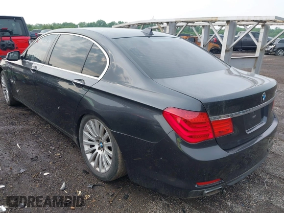 2012 BMW 7 Series 750Li xDrive with VIN WBAKC8C59CC436545, listed as a IAAI auction lot 42438798 with Not provided miles and . Bid and sale history available at DreamBid. Image 3.