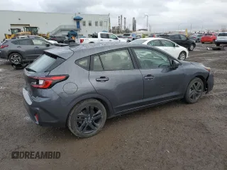 2024 Subaru Impreza Sport with VIN JF1GUAFC0R8309269, listed as a Copart auction lot 82913254 with 13,159 mi miles and Salvage Title. Bid and sale history available at carsss.com. Image 3.