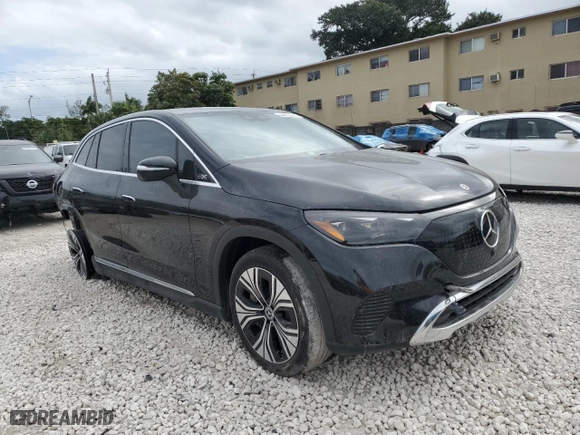 2023 Mercedes-Benz EQE with VIN 4JGGM2BB7PA021828, listed as a Copart auction lot 84413784 with 11,820 mi miles and Non Repairable. Bid and sale history available at carsss.com. Image 4.