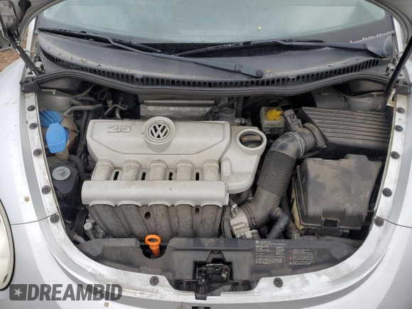 2008 Volkswagen Beetle S with VIN 3VWRW31C98M526715, listed as a Copart auction lot 55735405 with 61,321 mi miles and Salvage title. Bid and sale history available at DreamBid. Image 11.
