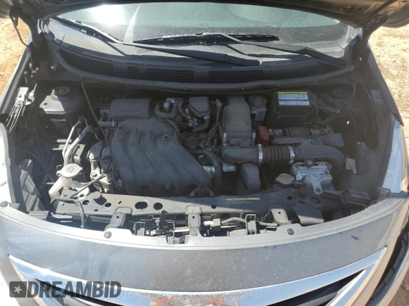 2019 Nissan Versa SV z VIN 3N1CN7AP8KL815526, wystawiony jako Copart lot #53461155 z przebiegiem 90 739 mil mil oraz Szkoda całkowita • Salvage title. Historia ofert i sprzedaży dostępna na DreamBid. Obrazek 11.