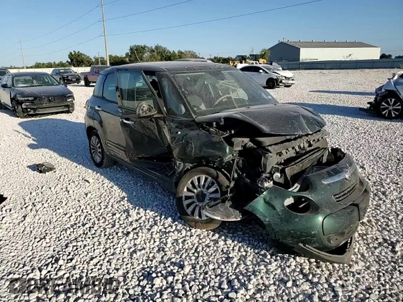 2014 FIAT 500L Easy with VIN ZFBCFABH5EZ009206, listed as a Copart auction lot 77257324 with 138,846 mi miles and Salvage Title. Bid and sale history available at DreamBid. Image 11.