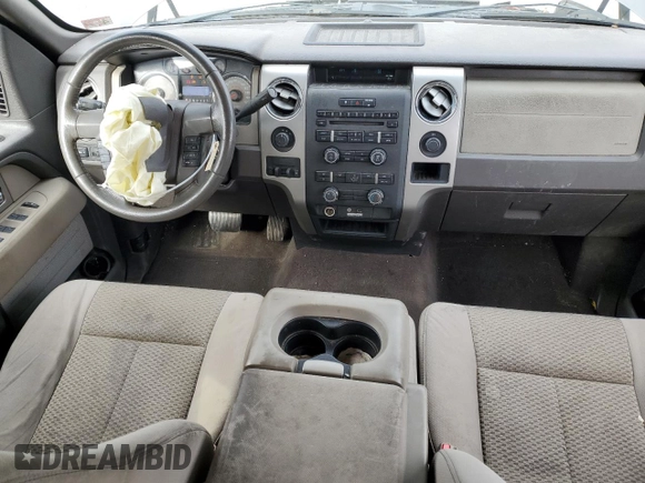 2010 Ford F-150 XL with VIN 1FTFX1EV0AFD15024, listed as a Copart auction lot 45851565 with 164,712 mi miles and Salvage Title. Bid and sale history available at DreamBid. Image 8.