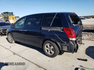 2007 Nissan Quest S with VIN 5N1BV28U17N120752, listed as a Copart auction lot 46432885 with 150,340 mi miles and Salvage Title. Bid and sale history available at carsss.com. Image 2.