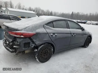 2017 Hyundai Elantra SE with VIN KMHD84LFXHU169749, listed as a Copart auction lot 87589625 with 255,199 mi miles and Salvage Title. Bid and sale history available at carsss.com. Image 3.