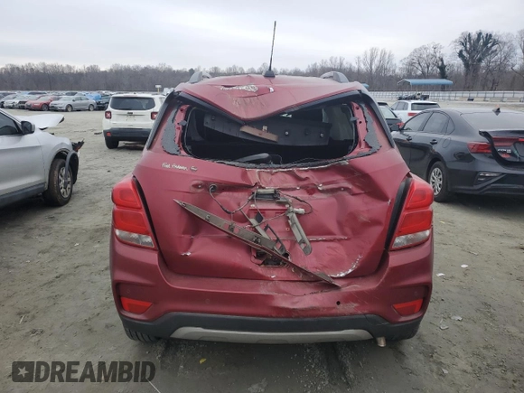 2019 Chevrolet Trax LT with VIN 3GNCJPSB5KL304066, listed as a Copart auction lot 43239945 with Not Provided miles and Salvage Title. Bid and sale history available at carsss.com. Image 6.
