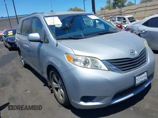 2014 Toyota Sienna LE AAS with VIN 5TDKK3DC8ES467759, listed as a IAAI auction lot 42629450 with 47,428 mi miles and . Bid and sale history available at DreamBid. Image 1.