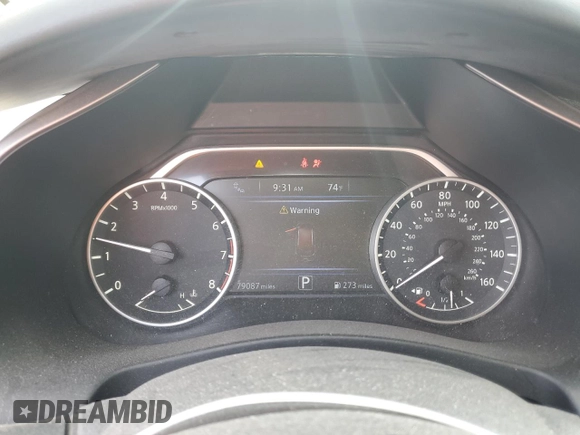 2020 Nissan Murano SV z VIN 5N1AZ2BJ0LN106348, wystawiony jako Copart lot #52175985 z przebiegiem 79 087 mil mil oraz Szkoda całkowita • Salvage title. Historia ofert i sprzedaży dostępna na DreamBid. Obrazek 9.