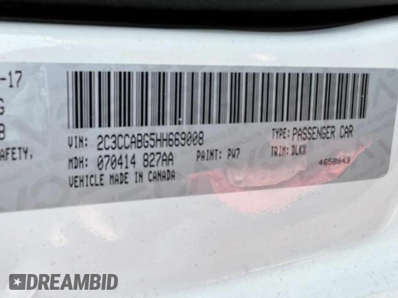 2017 Chrysler 300 S with VIN 2C3CCABG5HH669008, listed as a Copart auction lot 79385184 with 90,558 mi miles and Clean Title. Bid and sale history available at DreamBid. Image 10.